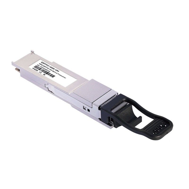 400G QSFP112 SR4 핫 플러그 멀티모드 광섬유 트랜시버 데이터 센터 및 광학 인터 커넥트의 100m 인터 커넥트