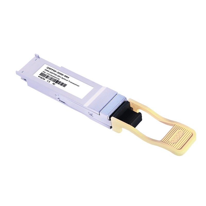 200G-SR4 멀티모드 광 수신기 200G 핫 플러그 가능한 디자인 1 최대 4W 전력 최소 수신 가능 OM3/OM4와 호환
