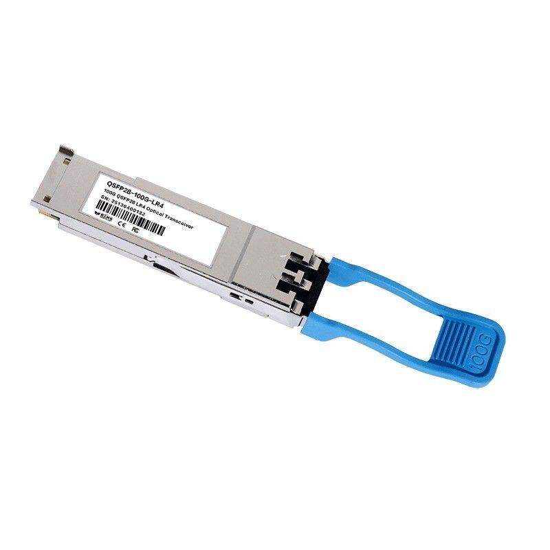 데이터 센터 연결 솔루션용 100G QSFP28 LR4 광 수신기 모듈