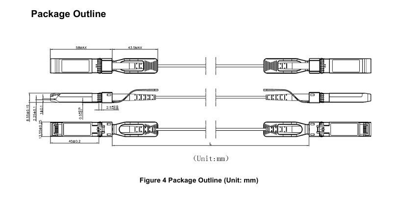 OM3/OM4 멀티모드 섬유 25G SFP28 AOC 액티브 광 케이블 850nm 주파수 범위 및 쉬운 플러그 앤 플레이 설치
