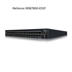 100Mbps 전송 속도 Mellanox Msb7800-Es2f 인피니밴드 스위치 36 Qsfp28 포트 40 비 차단 포트 1u 사이즈 Ib 스위치