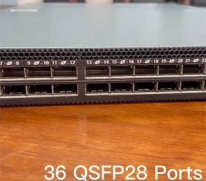 Mellanox Msb7800-Es2f 36 포트 EDR 100GB/S Msb7800 인피니밴드 스위치와 포 기능으로 네트워크를 업그레이드하세요