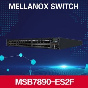 Snmp 기능 Mellanox Nvidia MSB7890-ES2F 인피니밴드 스마트 스위치-Ib 2 EDR 1u 36 포트 Qsfp28 100gbs SB7890 네트워크 스위치