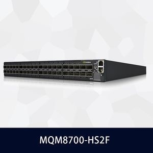 속도 Mellanox MQM8700 스위치 40개 비차단 포트 200GB/S 인피니밴드 Nvidia Quantum 43.6*433.2*590.6 mm
