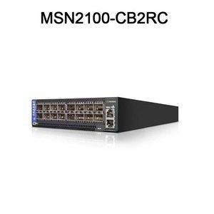 Nvidia Mellanox Spectrum 기반 1U 오픈 이더넷 스위치, Cumulus Linux, MSN2100-CB2RC, 16개의 QSFP28 포트 및 EDR 최대 속도