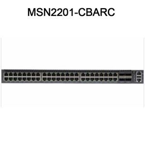 인피니밴드 기술을 사용한 네트워킹 Nvidia MSN2201-Cbarc 1gbe/100gbe 1u 스위치 Cumulus RJ45 48 Qsfp28 4 DC PSU 2 C2p