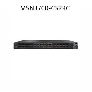 멜라녹스 MSN3700-CS2RC 920-9n201-00r7-0c0 네트워크 스위치 인피니밴드 기술 32qsfp56 포트 속도 전송 속도
