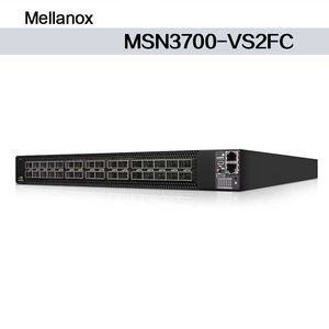 200g 전송 속도 Mellanox 스위치 MSN3700-Vs2FC Nvidia 기반 1u 오픈 이더넷 스위치, 크기 43.6*433.2*590.6 mm