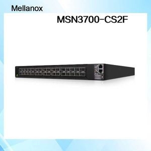Mellanox MSN3700-CS2f 100Gbe 1U Cumulus Linux가 탑재된 32포트 43.6*433.2*590.6 mm Nvidia 칩셋 오픈 이더넷 스위치