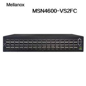 Cumulus Linux가 탑재된 2U 오픈 이더넷 스위치, 64 QSFP56 포트, X86 CPU, 표준 깊이, P2C, 5000 전송 속도, 100GB 속도