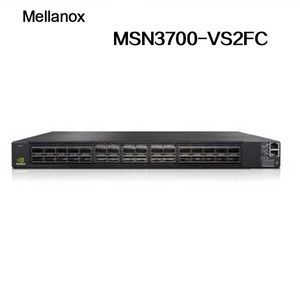 Eth 기술 고급 Mellanox 이더넷 스위치 MSN3700-Vs2FC, Cumulus Linux, 32 Qsfp56 포트, 2 전원 공급 장치 AC