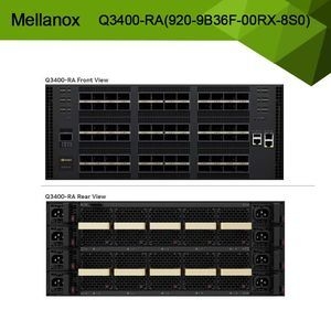 Q3400-RA 920-B36F-00RX-8S0 퀀텀-3 기반 XDR 인피니밴드 스위치 및 LACP 기능으로 원활한 네트워킹 경험