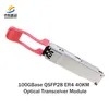 가격 협상 가능 재고 고속 100g QSFP28 ER4 40km 트랜시버 모듈, 안정적인 네트워킹용