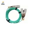 가격 협상 가능 재고 고속 200g QSFP56 AOC 3m 트랜시버 모듈, 안정적인 네트워킹용