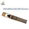 100m 거리 대량 현물 고속 400g QSFP112 SR4 트랜시버