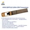 100m 거리 대량 현물 고속 400g QSFP112 SR4 트랜시버