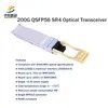 데이터 센터용 고속 200g Qsfp56 Sr4 광 수신기 모듈 기술 지원