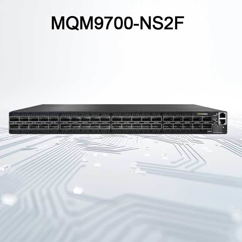 MQM9790-NS2F Mellanox 네트워크 스위치 P2C 공기 흐름 64 포트 NDR 32 OSFP 포트 관리되지 않은