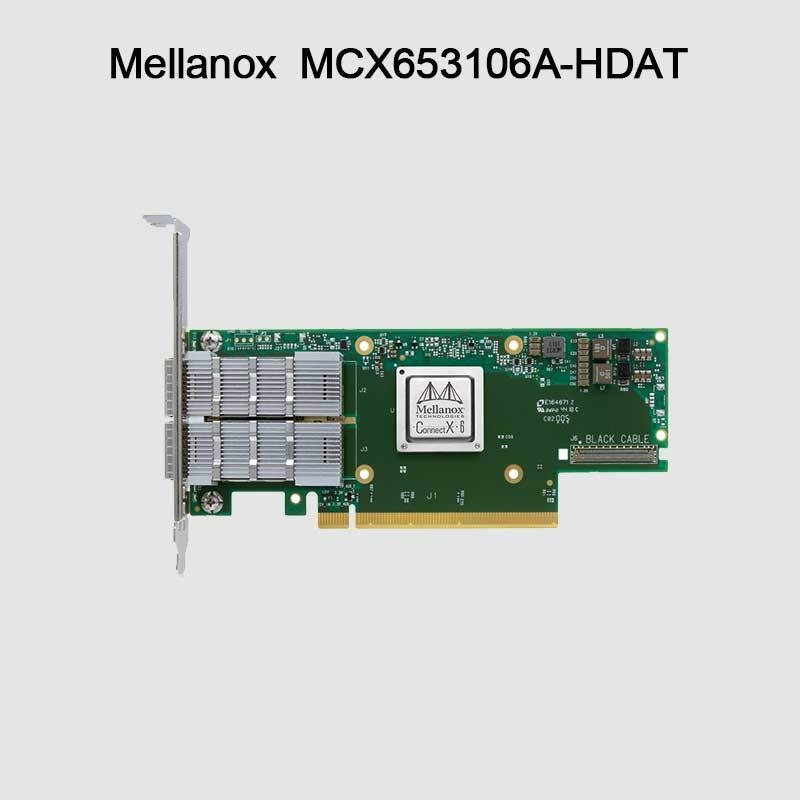 커넥트X-6 MCX653106A-HDAT VPI 멜라녹스 네트워크 카드 200Gb/S 인피니밴드 및 이더넷 어댑터