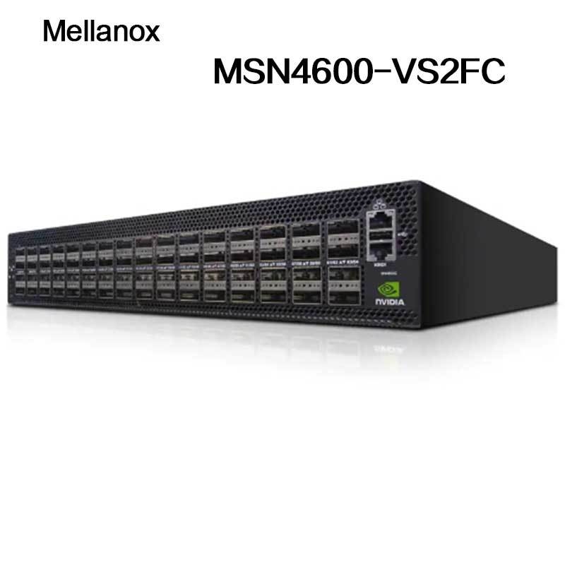 Vlan 지원 기능 5000 Nvidia 오픈 이더넷 스위치 MSN4600-Vs2FC 스펙트럼-3 200gbe 2u 기반