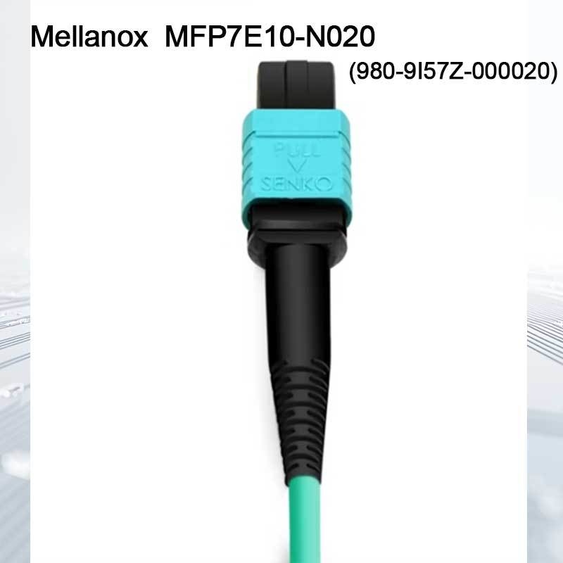 Nvidia Mfp7e10-Nxxx 광학 멀티모드 파이버 케이블 Mfp7e10-N020 (980-9I57Z-000020) MMF, MPO12 APC to MPO12 APC, 20m
