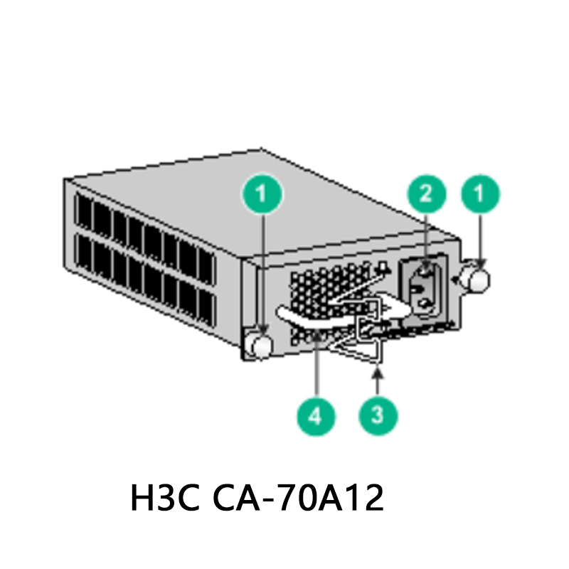 H3c Ca-70A12 고성능 DC 전원 공급 장치 (장치용) 상자 2.5A