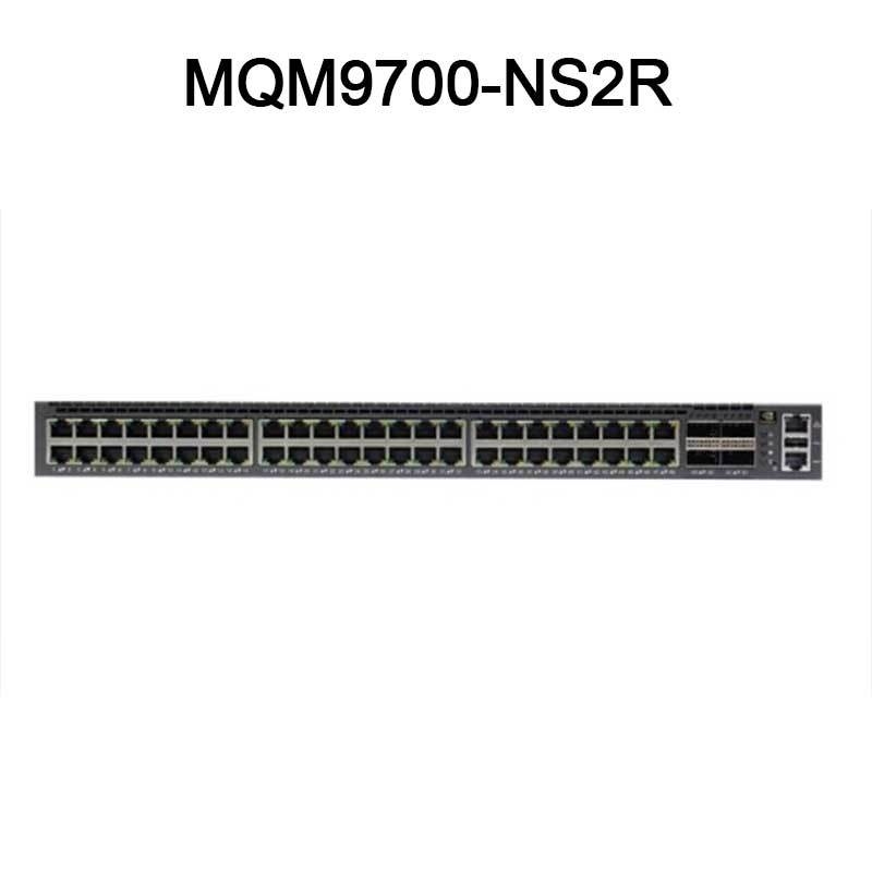 Ndr 최대 속도 400gbps 인피니밴드 스위치 Mqm9700-Ns2r 920-9B210-00RN-0M2 Nvidia Qm9700 1u의 고객 요구 사항에 완벽하게 적합