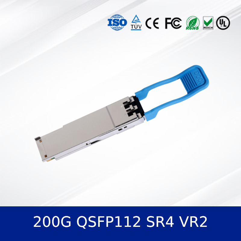 데이터 센터용 고속 200G QSFP112 SR4 VR2 트랜시버