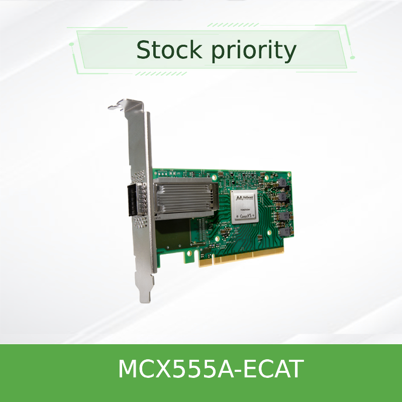 MCX555A-ECAT 멜라녹스 네트워크 카드 ConnectX-5 VPI 어댑터 EDR / 100GbE