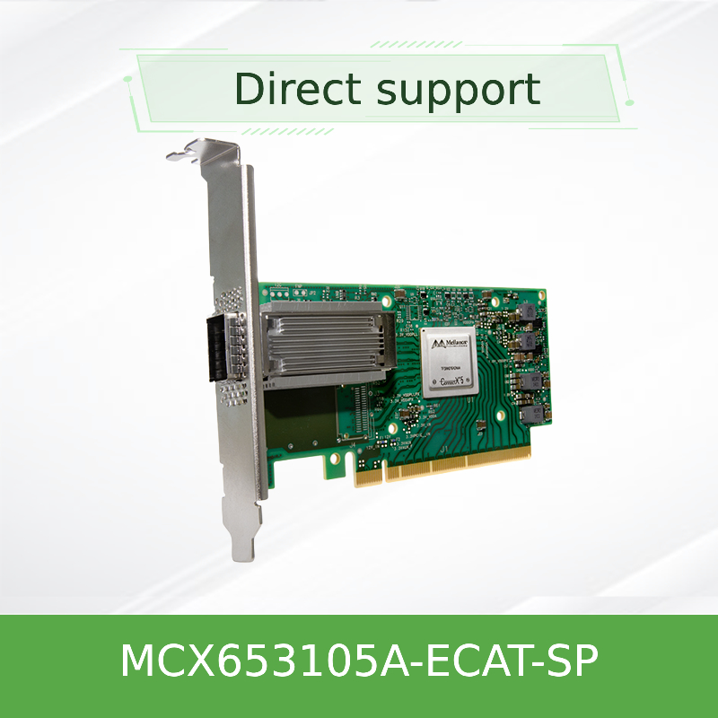 10GB Mellanox 네트워크 카드 MCX653105A-ECAT-SP MCX653106A-ECAT