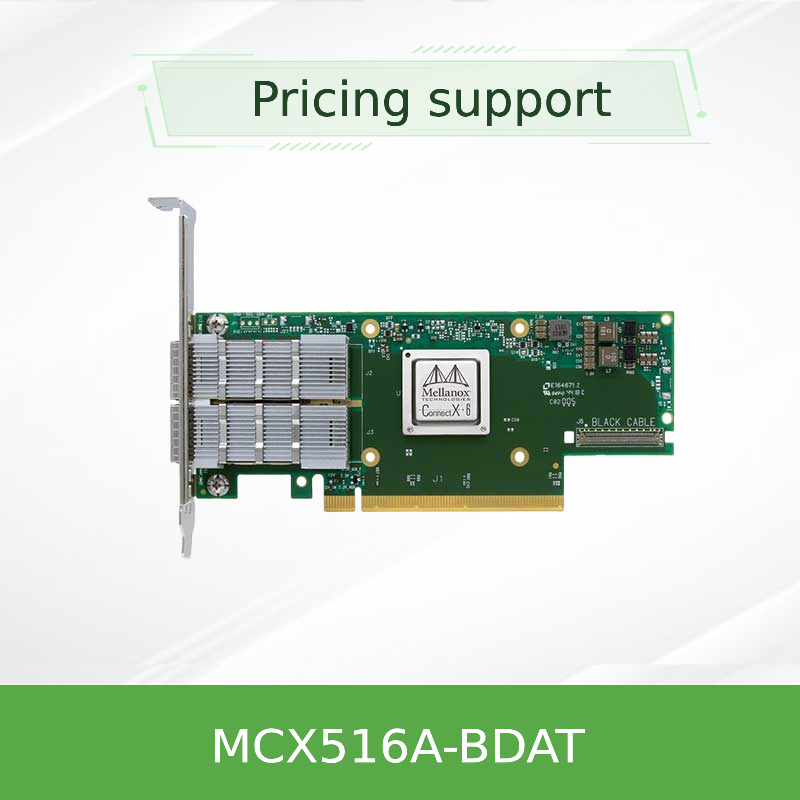 ConnectX-5 Ex EN 멜라녹스 네트워크 접속기 카드 MCX516A-BDAT 40GbE 2x 공항 QSFP28 4.0 X16