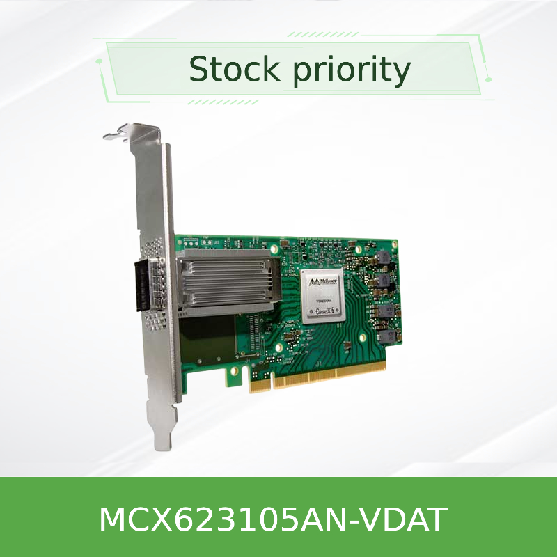 ConnectX-6 DX EN 인터페이스 멜라녹스 네트워크 카드 MCX623105AN-VDAT 100GbE 이원 포트 QSFP56