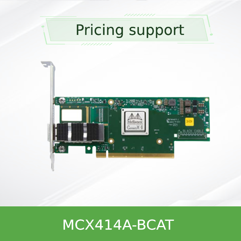 엔비디아 900-9X426-0054-Sq0 MCX414A-Bcat Connectx-4 En 네트워크 인터페이스 카드, 40/56gbe 듀얼 포트 Qsfp28, Pcie3.0 X8, Tall Bracket