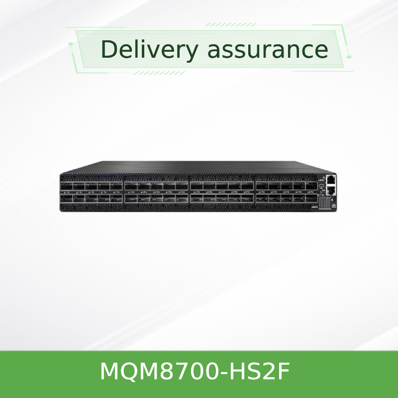 관리형 네트워크 인피니밴드 HDR 스위치 Mellanox 200gb 스위치 MQM8700 40 포트 MQM8700-HS2F(920-9B110-00FH-0MD)