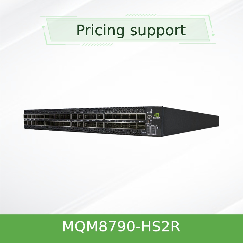향상된 네트워크 성능 Mellanox 스위치 MQM8790-HS2R(920-9B110-00RH-0D0) Quantum Hdr Infiniband 스위치 40 Qsfp56 포트 Nvidia