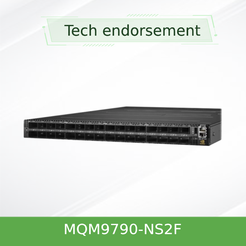 MQM9790-NS2F 퀀텀-2 NDR 64 X 400Gb/S 포트 32 OSFP 케이지 관리되지 않은 전원 연결 장치 P2C