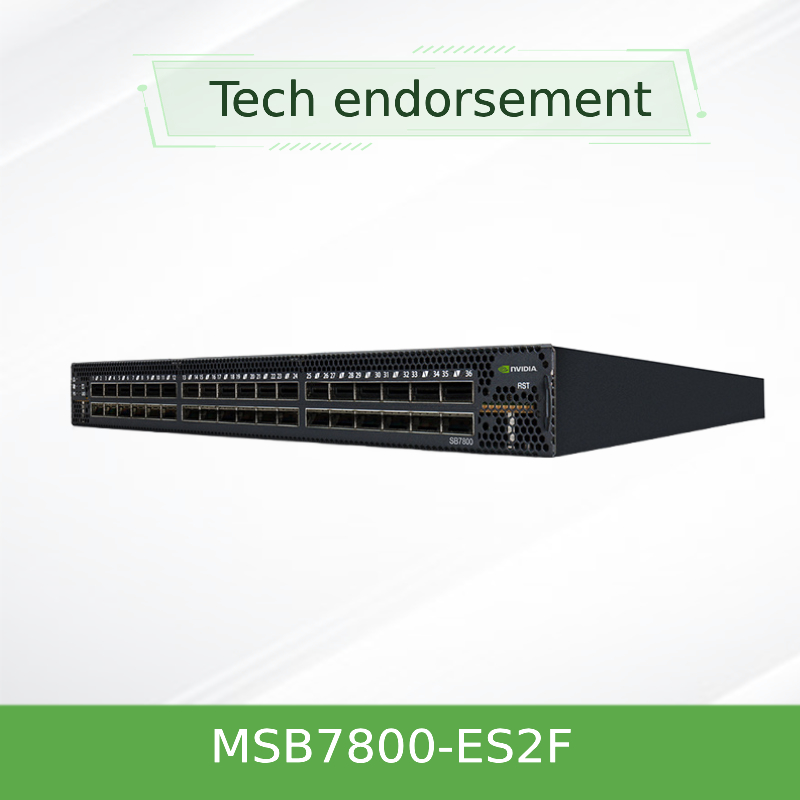 MSB7800-ES2F 멜라녹스 인피니밴드 전환 EDR 36 공항 난-블록킹 관리