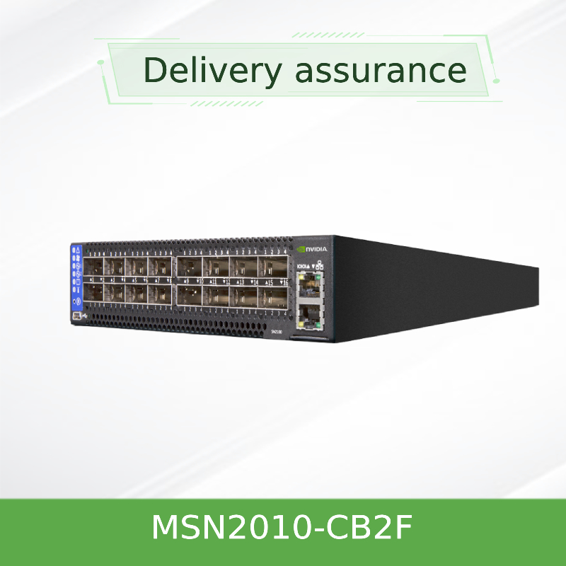 18 SFP28 항구 리눅스 기반을 둔 멜라녹스 오픈 소스 네트워크 스위치 MSN2010-CB2F 25GbE/100GbE