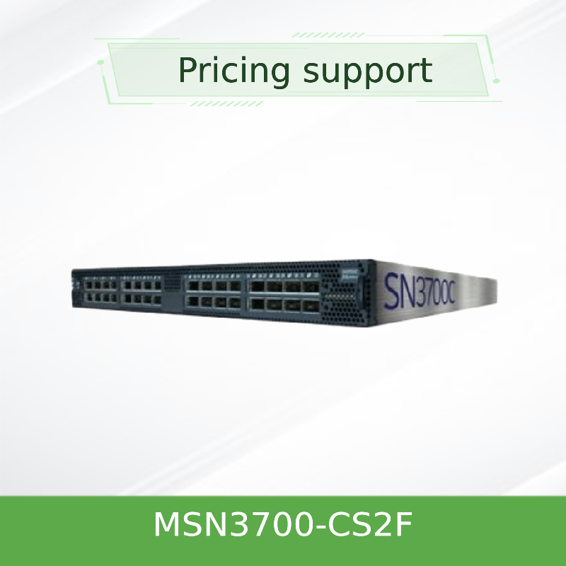 오닉스 32 QSFP28 공항과 MSN3700-CS2F Spectrum-2 기반을 두 100GbE 1U 열린 멜라녹스 네트워크 스위치