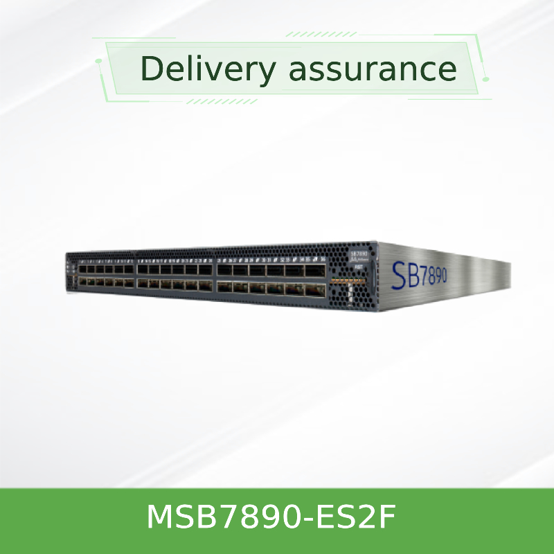SB7890 36 포트 멜라녹스 인피니밴드 스위치 차단이 없는 외부 관리 EDR 100Gb/S
