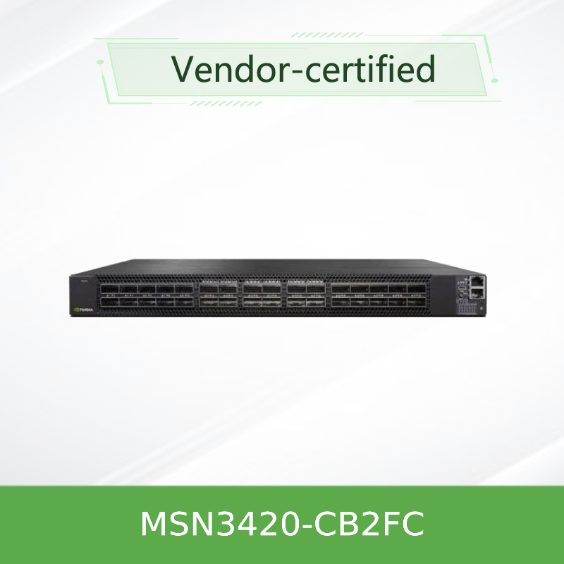 멜라녹스 네트워크 스위치 OEM 25GbE/100GbE 멜라녹스 오픈 소스 이서네트 스위치 MSN3420-CB2F