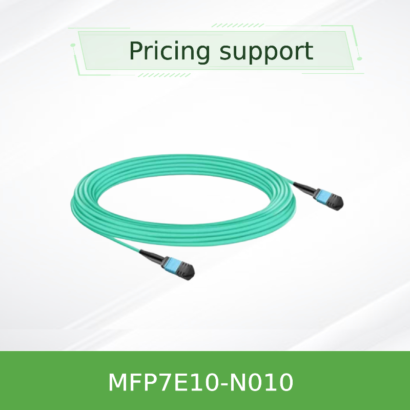 MPO12 자동 위상 조정 10m에 대한 MFP7E10-N010 수동적 광케이블 MMF MPO12 APC