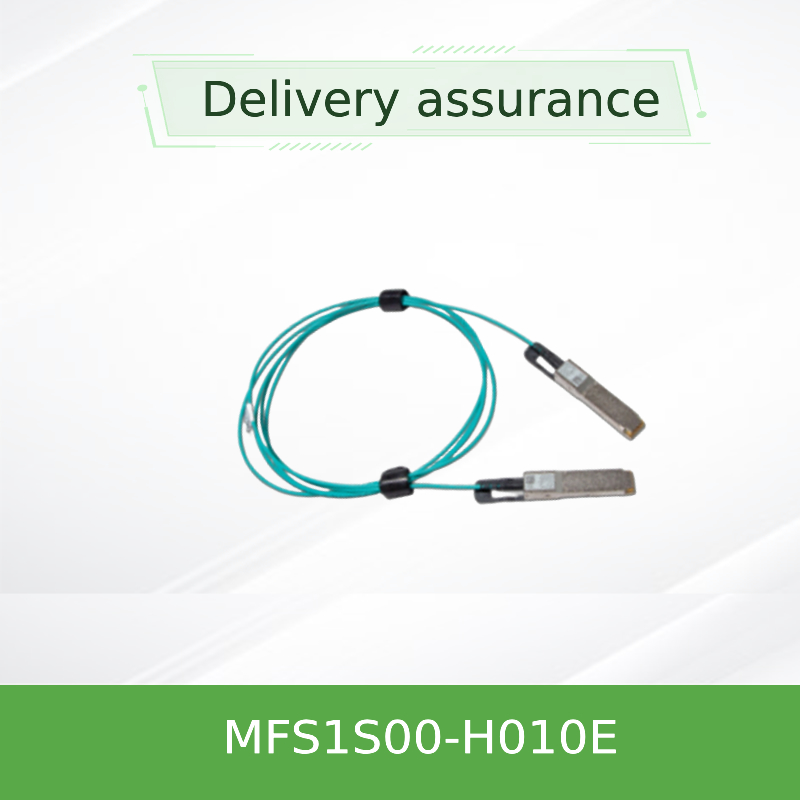 Nvidia Mfs1s00-Hxxxv 200GB/S QSFP56 MMF AOC MFS1S00-H010E 액티브 광 케이블, 최대 200Gbps, QSFP56 to QSFP56