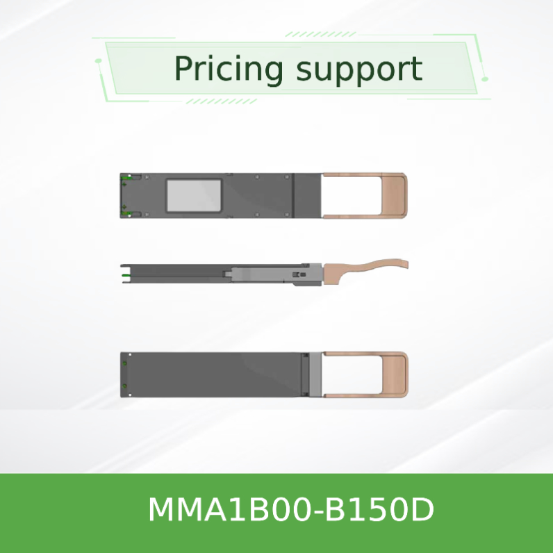 40GbE DDMI 멜라녹스 광 전송부 QSFP+ 850nm MMA1B00-B150D MPO SR4 최고 150m