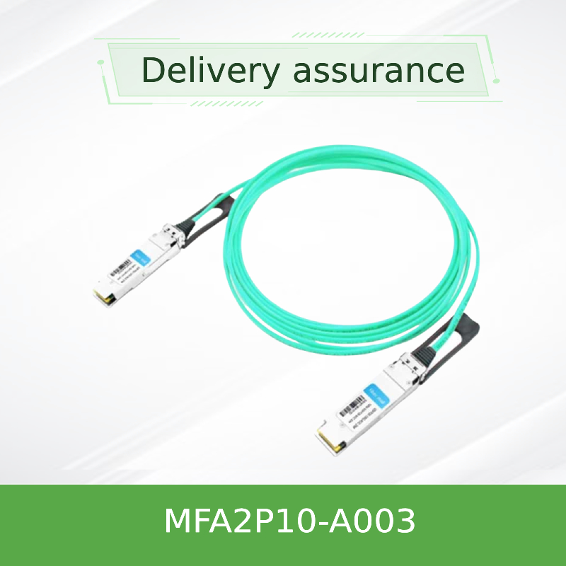 25GbE 이더넷 멜라녹스 AOC 활동적 광케이블 MFA2P10-A003 SFP28 3m
