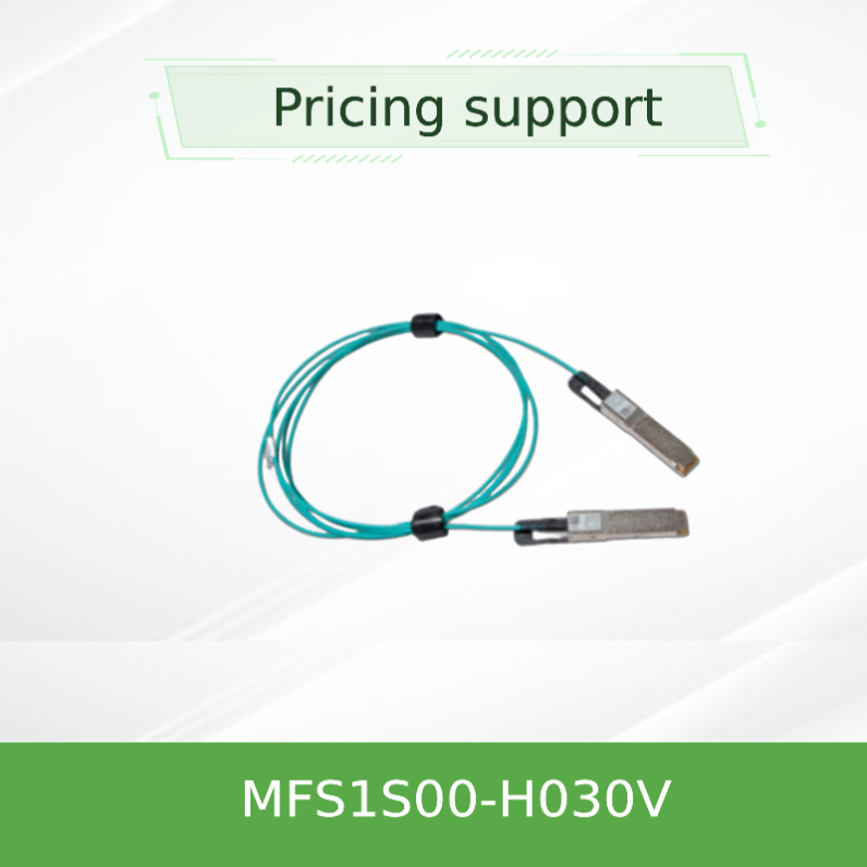 MFS1S00-H030V 멜라녹스 인피니밴드 케이블 QSFP56 ~ QSFP56 30m