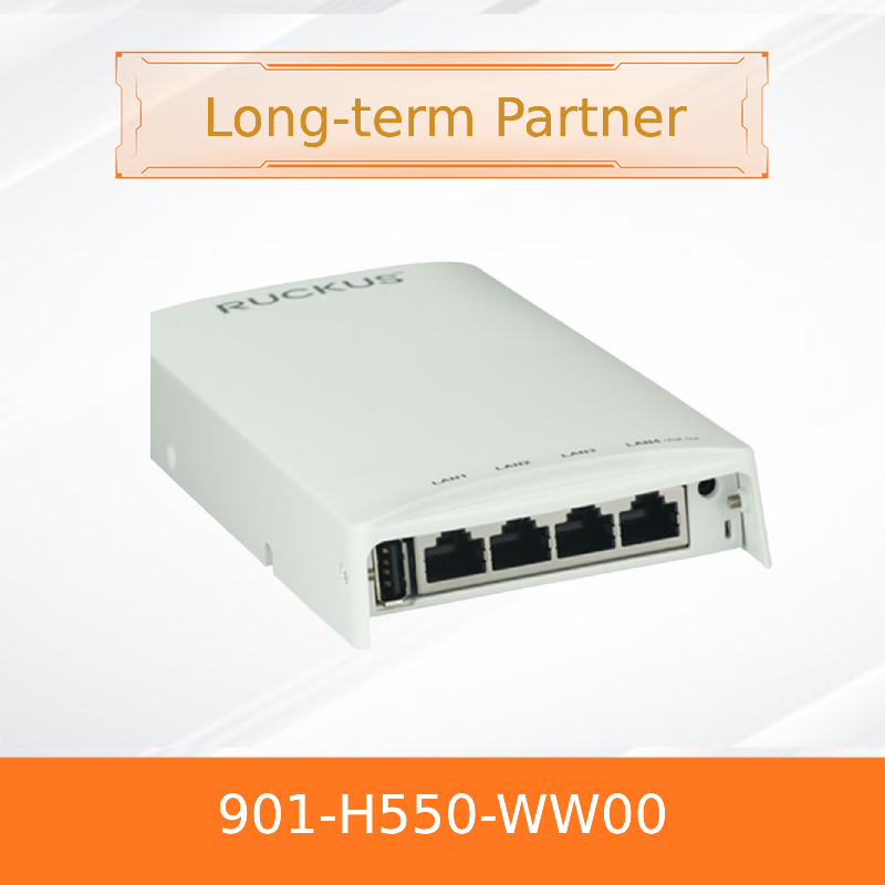 Ruckus 901-H550-Ww00 Wi-Fi 6 듀얼 밴드 벽 장착형 액세스 포인트