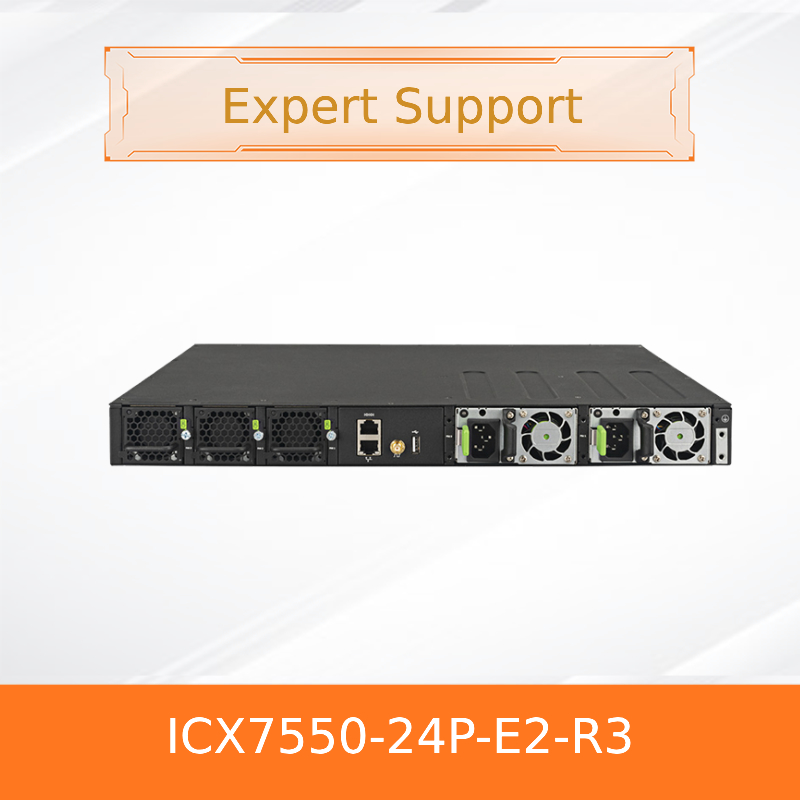 네트워크 관리 스위치 ICX7550-24P-E2-R3 고급 루커스 스위치