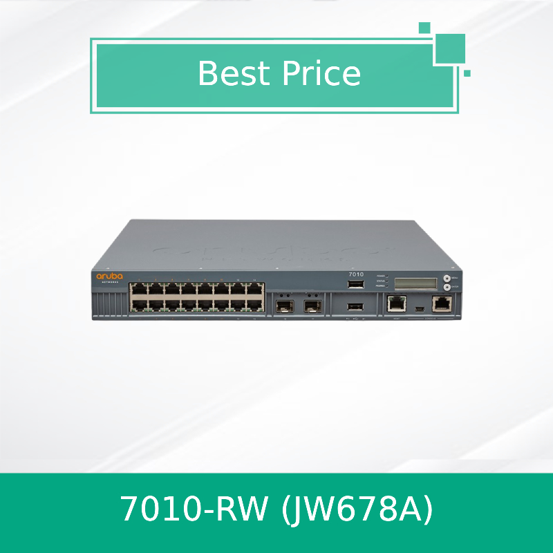 아루바 신품 및 정품 무선 컨트롤러 7010-RW Jw678A 7000 시리즈 무선 컨트롤러