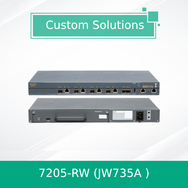 Hpe Aruba 7205 (JW735A) Hpe 7200 시리즈 무선 AP 컨트롤러 정품 및 새 제품